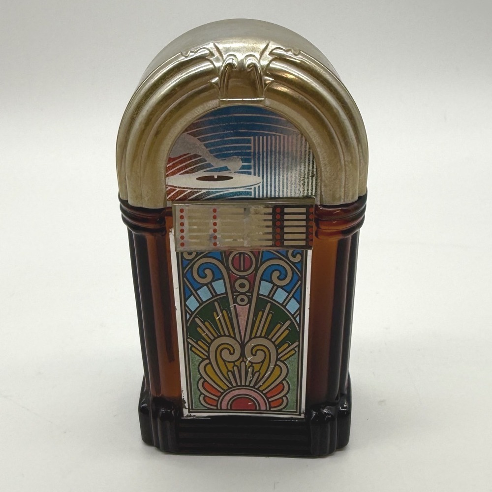 Avon Wild Country After Shave Jukebox Bottle Amber Glass VTG  4.5 oz Decor